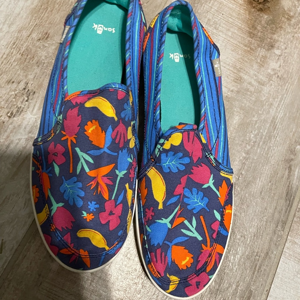 Sanuk Colorful Slip-On Shoes